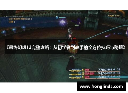 《最终幻想12完整攻略：从初学者到高手的全方位技巧与秘籍》